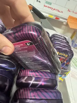 Lot of 20 Sealed Mini Tins Pokemon TCG Mega Evolution Mega Heros W/ Display Box - Image 5
