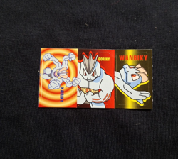 Machamp Machoke Machop Rare Sticker Pokemon Nintendo Zukan Japanese Bandai - Image 1