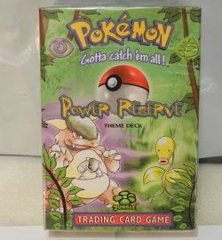 1999 Pokemon Power Reserve Jungle Theme Deck Factory Sealed Box X65JJ - Image 1