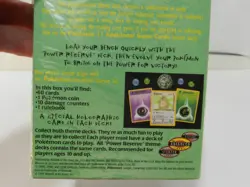 1999 Pokemon Power Reserve Jungle Theme Deck Factory Sealed Box X65JJ - Image 4