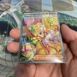 Bianca's Devotion NM SIR Temporal Forces 209/162 Pokemon TCG INK dot error - Image 4
