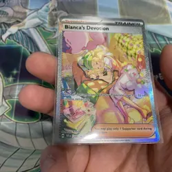 Bianca's Devotion NM SIR Temporal Forces 209/162 Pokemon TCG INK dot error - Image 5
