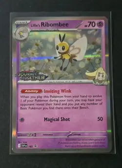 Lillie's Ribombee - SVP 183 Pokemon SV Journey Together Prerelease Promo - Image 1