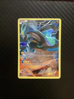 Black Kyurem XY80 [Pokemon TCG: XY Black Star Promo] Full Art Holo MP - Image 1