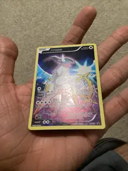 Pokemon TCG Arceus XY116 Black Star Promo - MP - Image 4