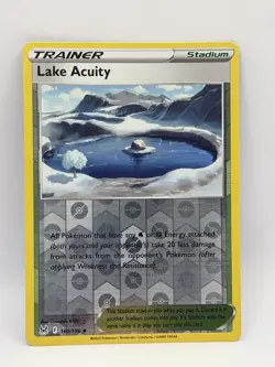 Lake Acuity #160/196 | Reverse Holo | Lost Origin Pokemon NM - Image 1