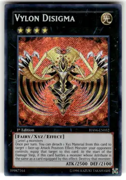 Yugioh Vylon Disigma HA06-EN052 Secret Rare 1st Ed NM - Image 1