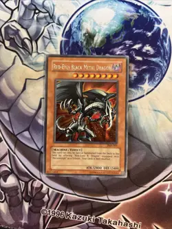 (121) Red-Eyes Black Metal Dragon Secret FMR-001 Yu-Gi-Oh! LP/MP - Image 1