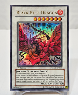 Black Rose Dragon CSOC-EN039 Ultra Rare 1st Edition Yugioh 7971 - Image 1