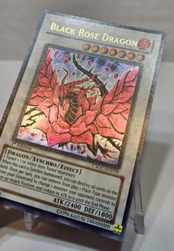 Black Rose Dragon CSOC-EN039 Ultra Rare 1st Edition Yugioh 7971 - Image 2