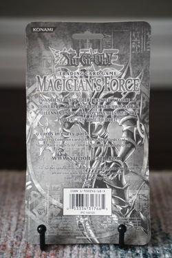 2003 Yu-Gi-Oh Magician’s Force Unlimited Blister Pack Sealed TCG Booster - Image 2