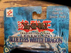 Yu-Gi-Oh! LEGEND OF BLUE EYES WHITE DRAGON Booster Blister Pack English Ed. ???? - Image 2