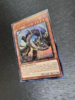 YuGiOh! Thunder Dragondark RA03 - Error Misprint Name Shift 1st Edition NM - Image 4