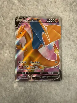 Pokemon TCG Charizard V SWSH050 Promo Card Holo Rare - NM/M - Image 1