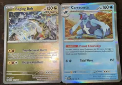Pokemon Stellar Crown Bulk Lot 200+ Cards 50 HOLOS /REV HOLO GUARANTEED - Image 1