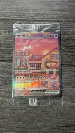 Mew ex 053 Sv: Scarlet & Violet Promo Cards Holo Sealed In Plastic! - Image 1