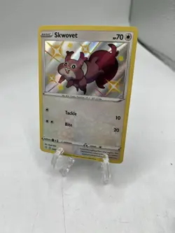 Pokemon Card - Skwovet (Shiny Rare) - SV099/SV122 - Mint - Shining Fates - Image 1