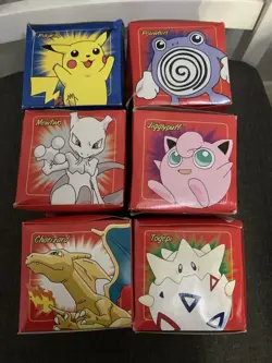 1999 Pokemon 23k Gold Plated Burger King Trading Cards Full Set - Image 1