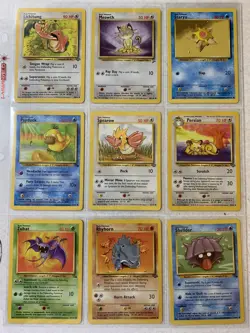 Pokemon Card Binder Collection - Vintage Card Lot | 1999-2000 WOTC Rare/Uncommon - Image 1