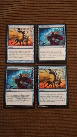 Magic: the Gathering / MtG Arcane Denial x4 Mixed Sets - Image 1
