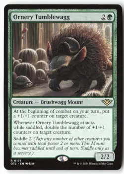 Ornery Tumblewagg - Outlaws of Thunder Junction (171) - MTG - Image 1