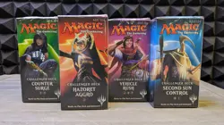 2018 MTG Challenger Decks-Complete Set 4 Factory Sealed Decks - Image 1