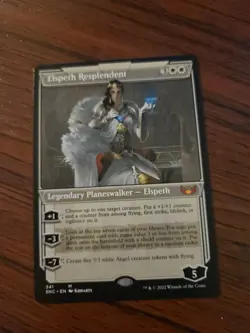 Elspeth Resplendent Showcase Art Deco, Streets of New Capenna, Lightly Played - Image 1