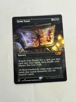 MTG Alternate Art Grim Tutor Core Set 2021 Magic the Gathering - Image 1
