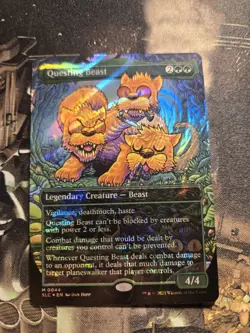 Questing Beast Halo Foil, An Encyclopedia of Magic Secret Lair - Image 1