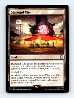 #147 2024 Fallout PIP ( Diamond City Commander RARE - Image 1