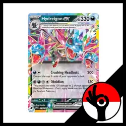 Pokemon TCG: Surging Sparks - 119/191 - Hydreigon Ex - Image 1