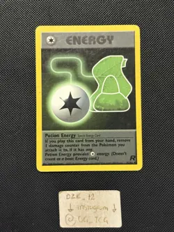 Pokemon Team Rocket - Potion Energy - 82/82 - Non Holo - UNLIMITED ED - NM/LP - Image 1