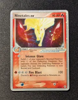 Pokemon EX HIDDEN LEGENDS - #96/101 Ninetales ex - ENG - Ultra Rare Holo - MP - Image 2