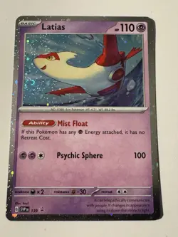 Latias 139 Black Star Promo - Cosmos Holo - Scarlet & Violet - NM - Pokemon TCG - Image 1