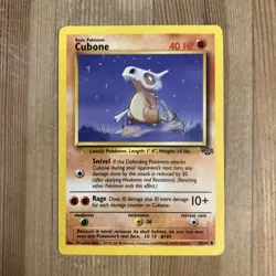 Pokemon TCG Cubone Jungle 50/64 Regular Unlimited Common MP - Image 1