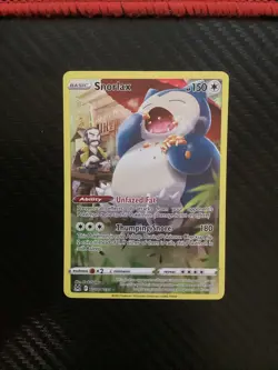 Pokemon TCG Snorlax Lost Origin Trainer Gallery TG10/TG30 Holo Ultra Rare NM - Image 1