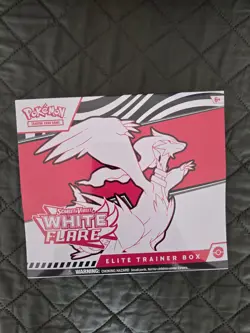 Pokemon White Flare ETB Regular Elite Trainer Box TCG Sealed - Image 1