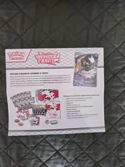 Pokemon White Flare ETB Regular Elite Trainer Box TCG Sealed - Image 2