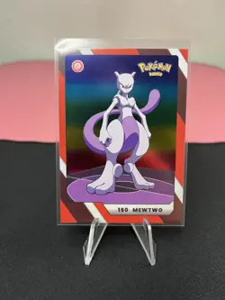 Mewtwo #150 Rainbow Holo Rare Pokemon Kanto Series Vol 2 - Full House 2025 - NM! - Image 1