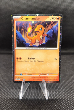 Pokemon TCG Charmander SVP047 Cosmos Holo Promo w Swirl NM/M (A) - Image 1