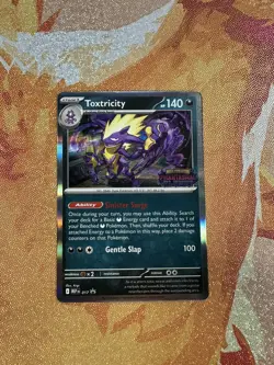 Toxtricity 017 Black Star Pre-Release Promo - Pokemon TCG Phantasmal Flames - NM - Image 1