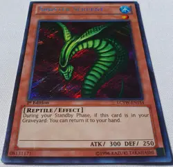 Yugioh 1x Sinister Serpent LCYW-EN154 Secret Rare 1st Edition NM/LP - Image 4