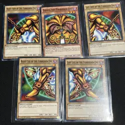 Yugioh Full Set 1st Edition The Forbidden One - Image 1