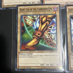 Yugioh Full Set 1st Edition The Forbidden One - Image 2