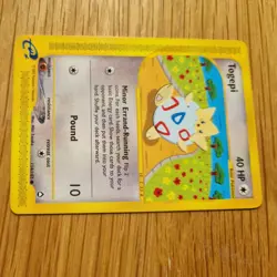 TOGEPI 114/147 POKEMON CARD (AQUAPOLIS SET) - Image 4