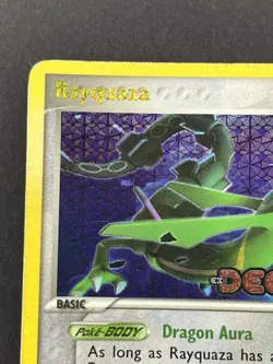 Rayquaza 22/107 EX Deoxys Pokemon Card Reverse Holo Foil Rare HP - Image 3