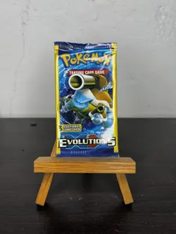 Pokemon XY Evolutions Booster Pack 3-Card Mini Pack Blastoise Art SEALED - Image 1