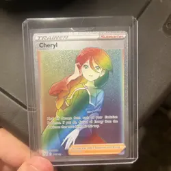 Cheryl 173/163 Battle Styles Secret Rare NM Holo Trainer Card Pokemon TCG - Image 1