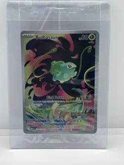 Pokemon TCG Mega evolutions Stamped Promo card - Bulbasaur 133/132 - NM - Sealed - Image 1