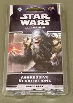 Aggressive Negotiations FFG Star Wars LCG Alliances Cycle Force Pack #2 - MINT - Image 1